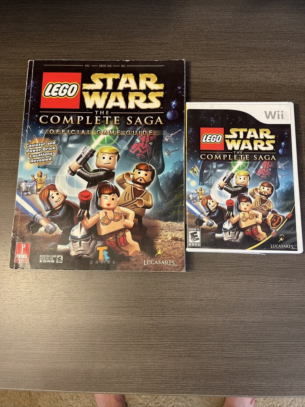 Wii Star Wars the Complete Saga Game & Prima Strategy Game Guide